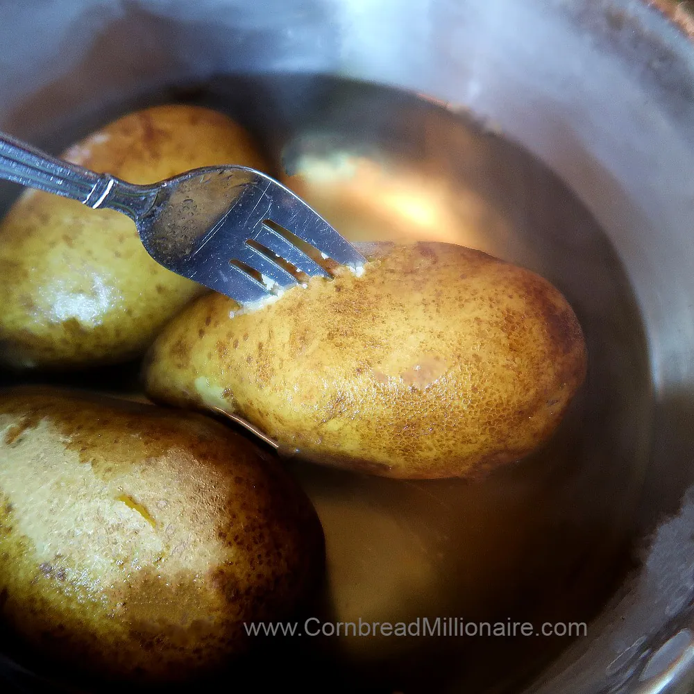 Fork Tender Boiled Potatoes 