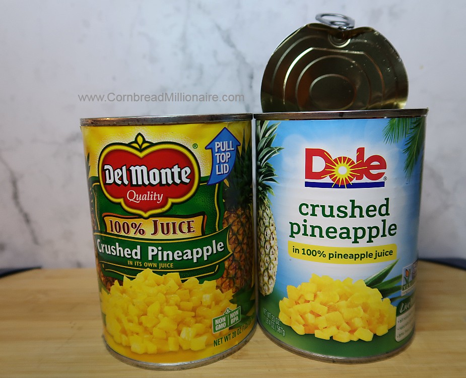DelMonte & Dole are the best brands of pineapples to use in this recipe.