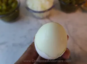 Smooth Hard Boiled Egg