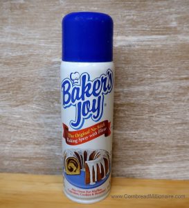 Baking Spray with Flour