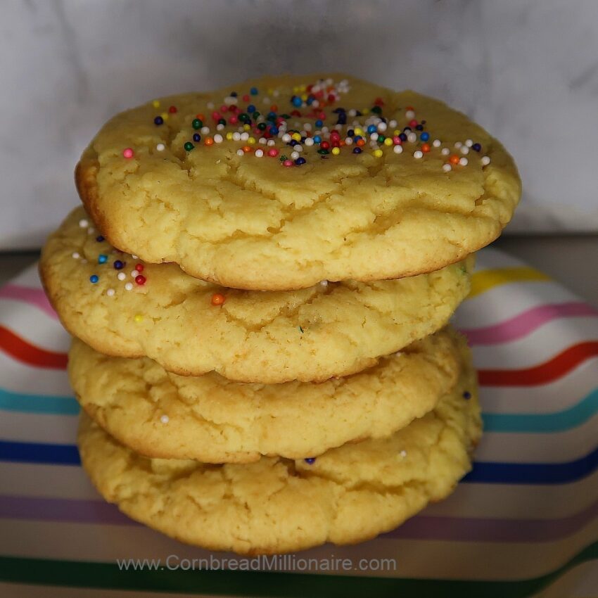 Cream Cheese Cake Mix Cookies Cornbread Millionaire
