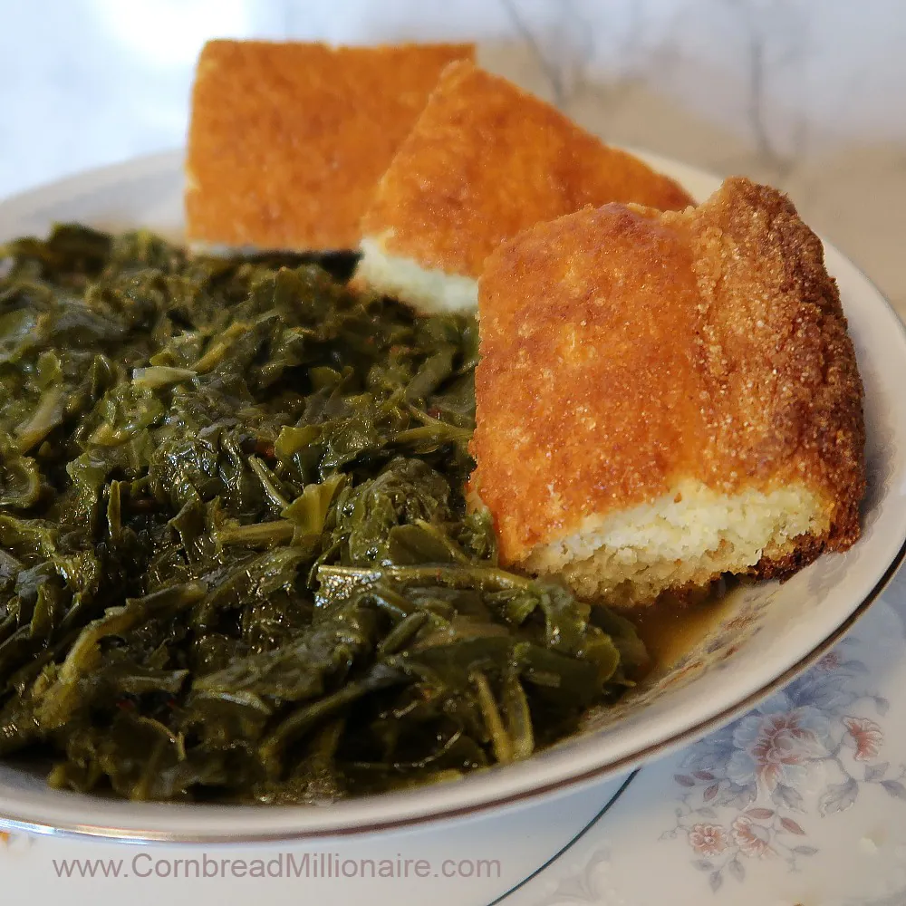 Smoked Collard Greens (Ham Bone)