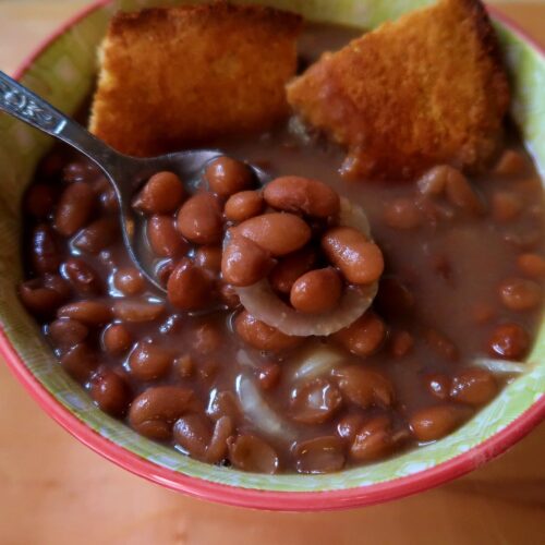Crock Pot Pinto Beans Cornbread Millionaire