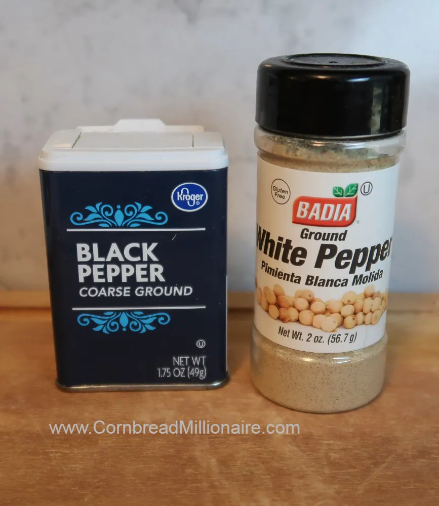 Pepper Black or White