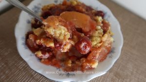 Apple Cherry Dump Cake