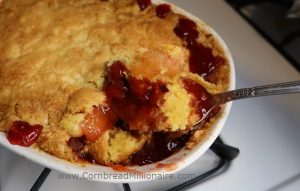 Apple Cherry Dump Cake 