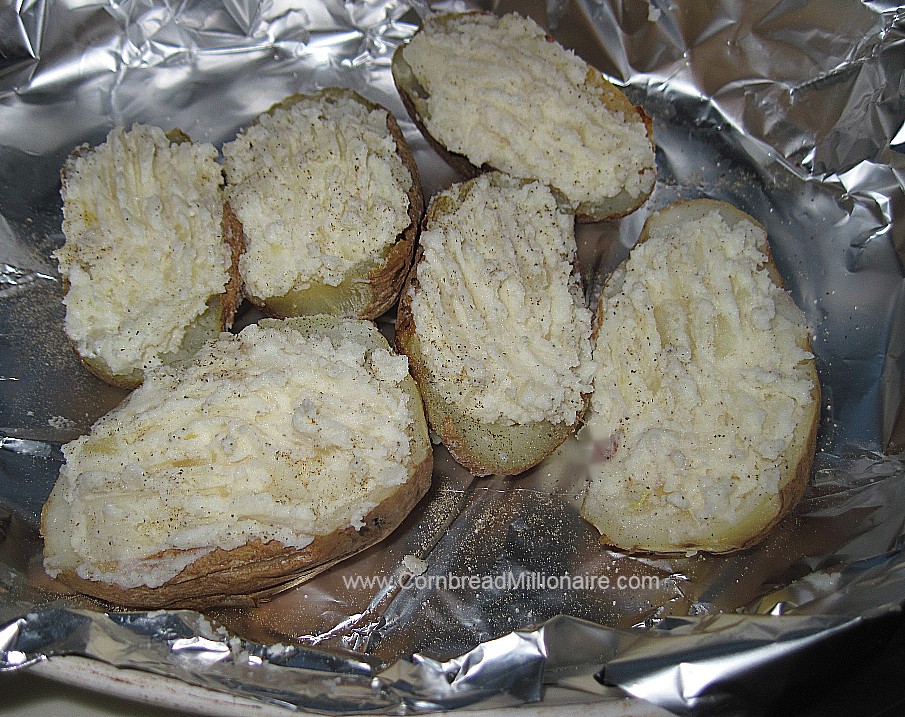 Twiced Baked Potatoes (Lumpy or Smooth)