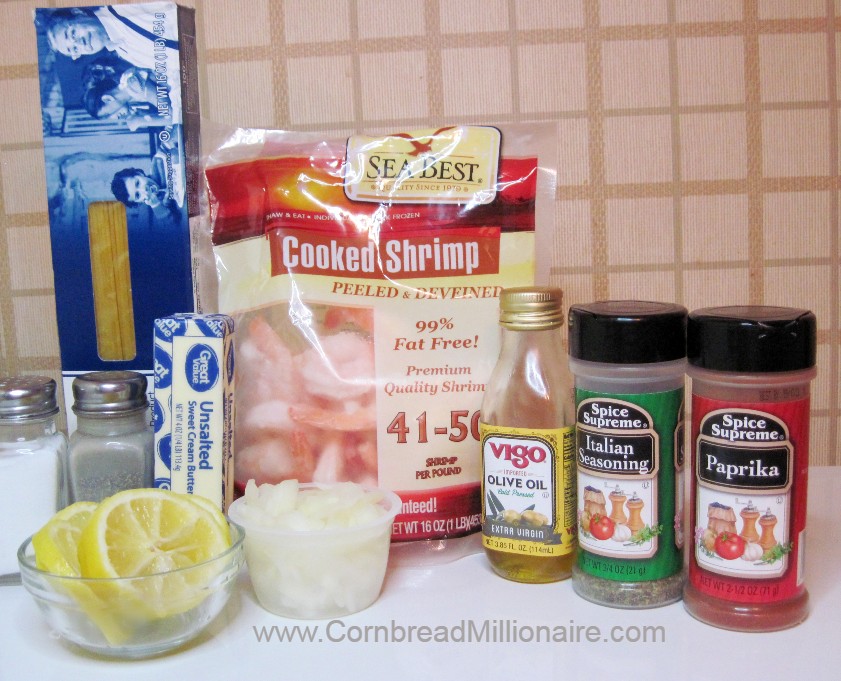 Shrimp Scampi Ingredients