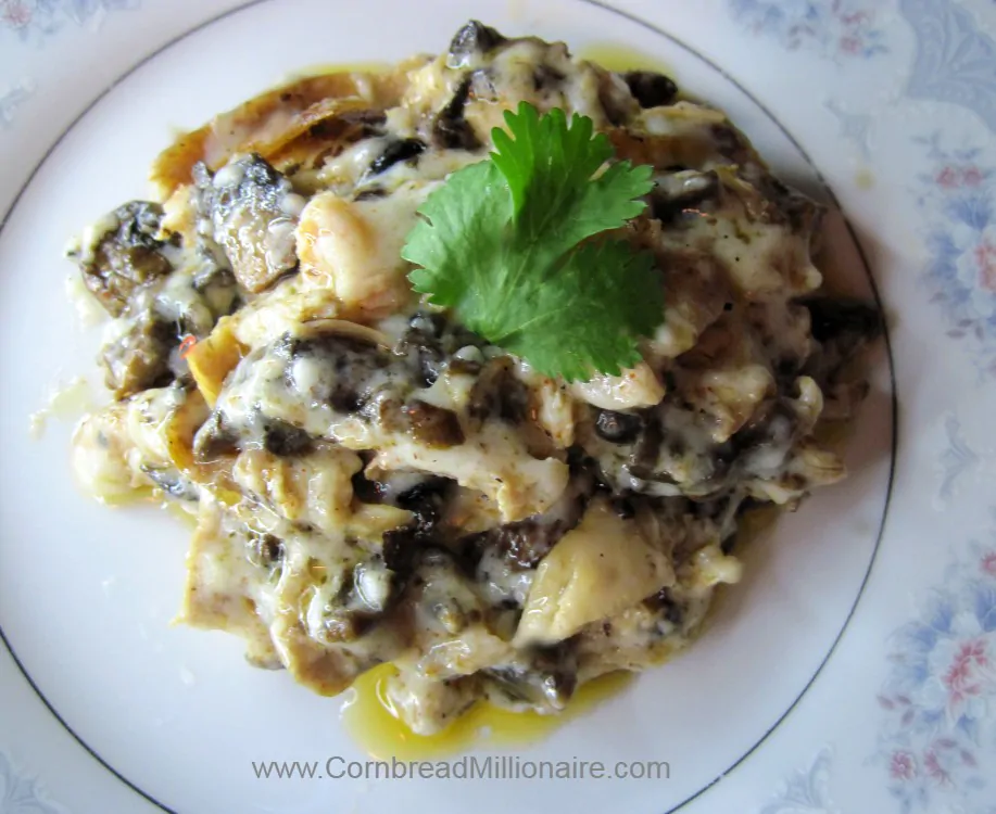 Creamy Alfredo Mushroom Chicken