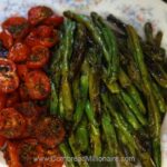 Roasted Tomatoes and Green Beans