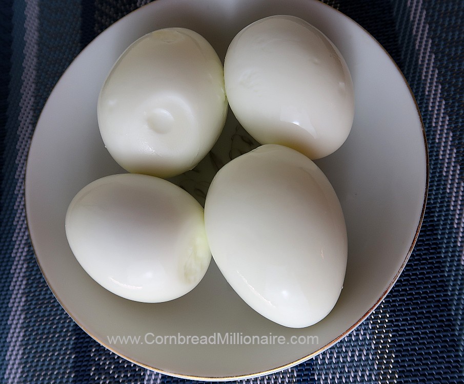 Smooth Hard Boiled Eggs