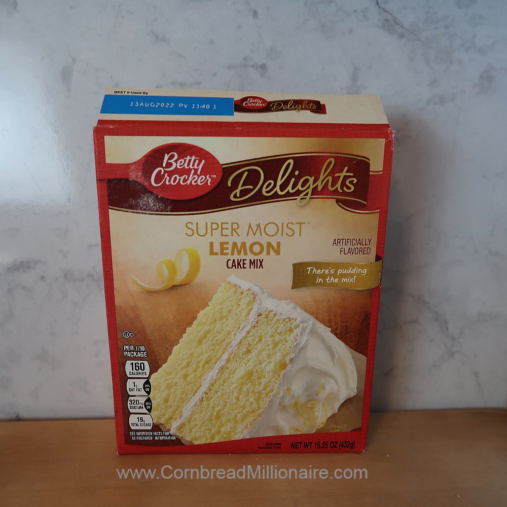 Pineapple Lemon Dump Cake