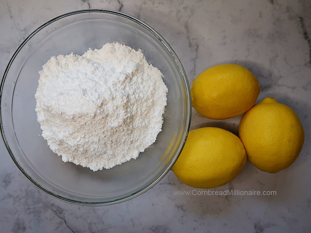 Lemon Glaze Ingredients