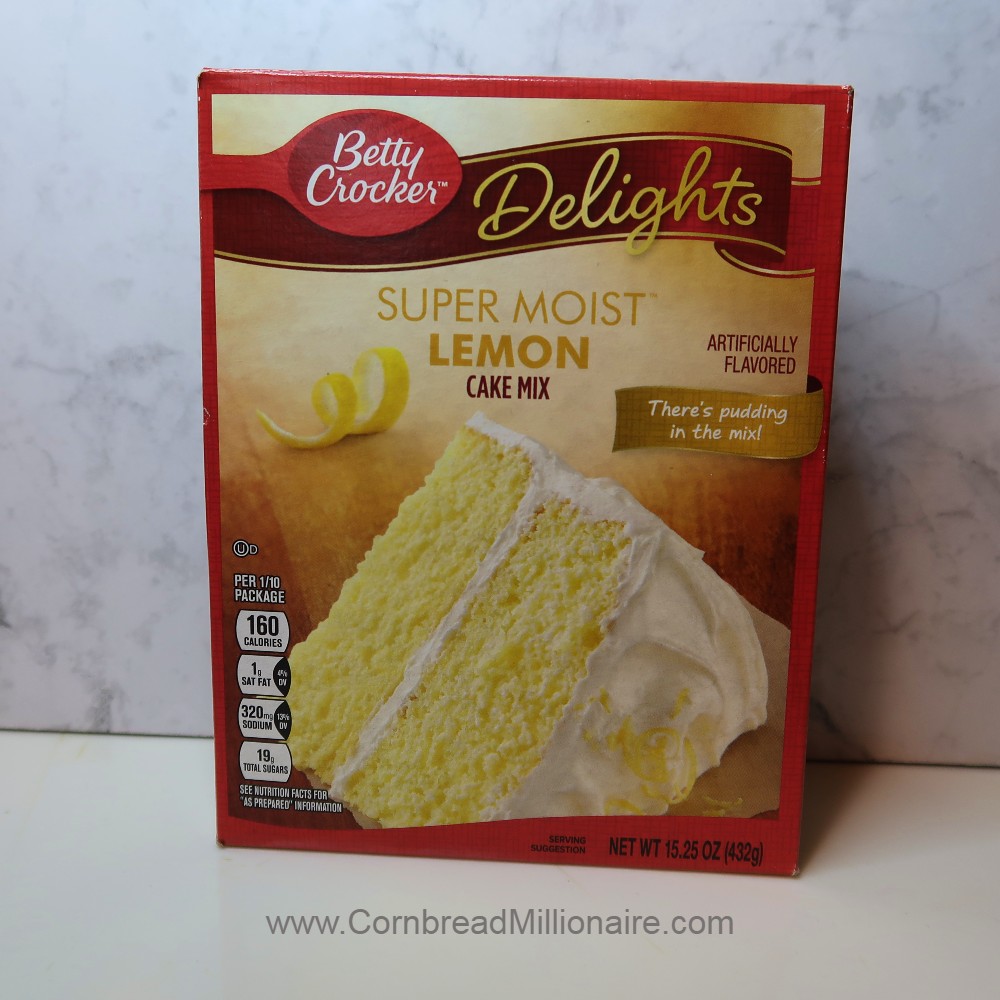 Lemon Cream Cheese Pound Cake 