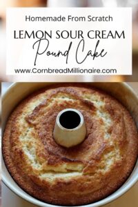 Lemon Sour Cream Pound Cake PIN