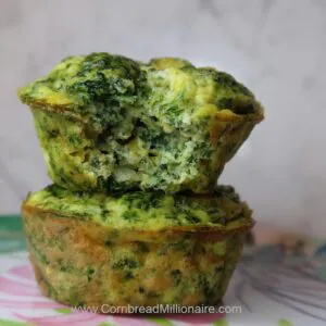 Spinach Cheese Egg Muffins