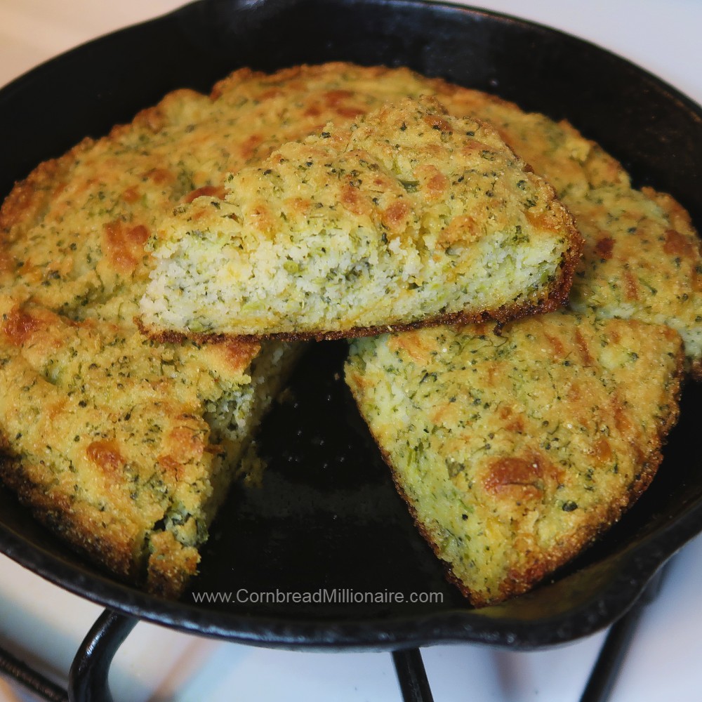 Broccoli Cheddar Cornbread Cornbread Millionaire