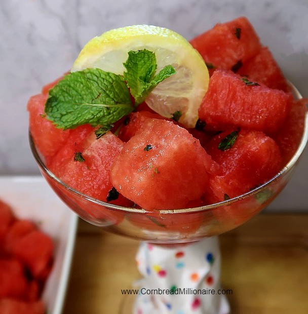 Watermelon Mint Salad
