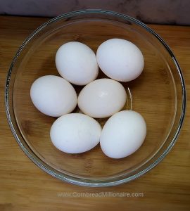 Six Eggs, Room Temperature
