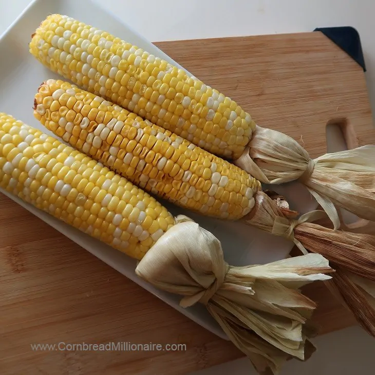 Oven Roasted Corn on the Cob